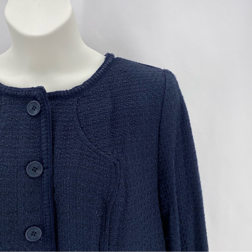 Pendleton Navy Blue Tweed Jacket - image 3